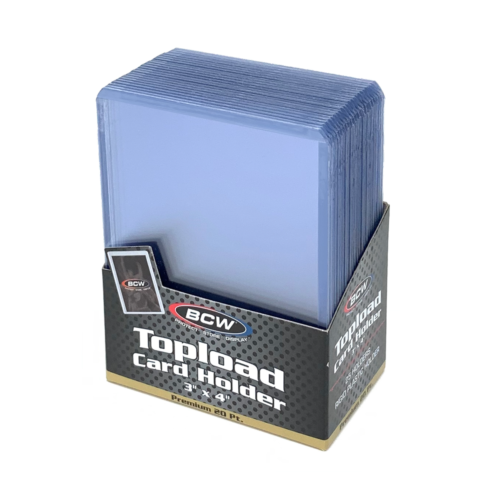 BCW Premium Card Toploader Pack of 25 1-TLCH
