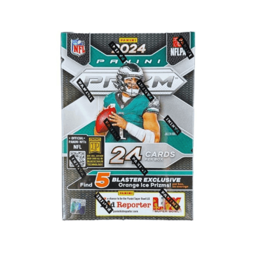2024 Panini Prizm Football Hobby Blaster Box (Orange Ice)