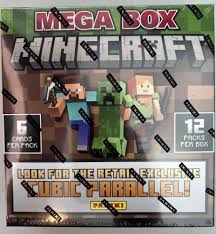 2024 Panini Minecraft Trading Cards Mega Box