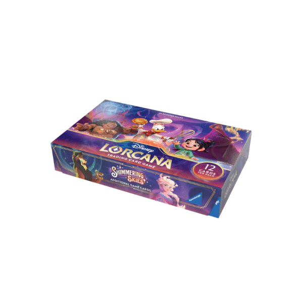 Disney Lorcana Shimmering Skies Booster Display