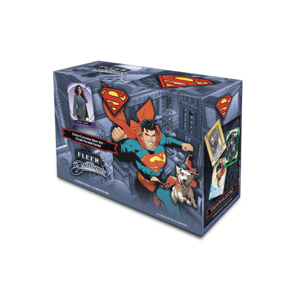 2025 Upper Deck Fleer Brilliants Superman Mega Box 2025 Upper Deck Fleer Brilliants Superman Mega Box