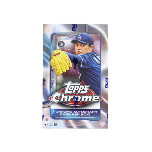 2025 Topps Chrome Baseball Hobby Box 2025 Topps Chrome Baseball Hobby Box