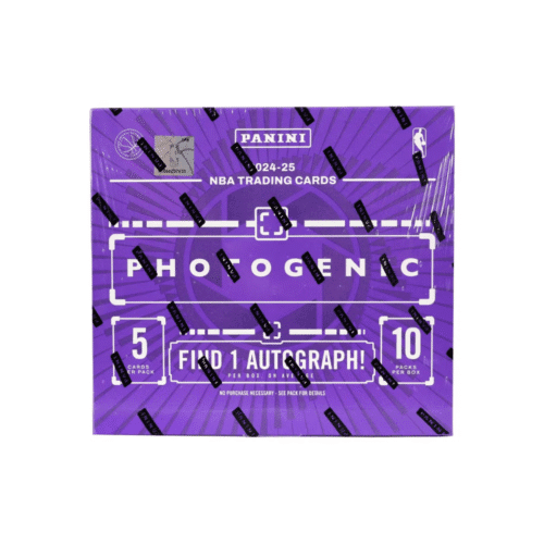 2024-25 Panini Photogenic Basketball Hobby Box 2024-25 Panini Photogenic Basketball Hobby Box