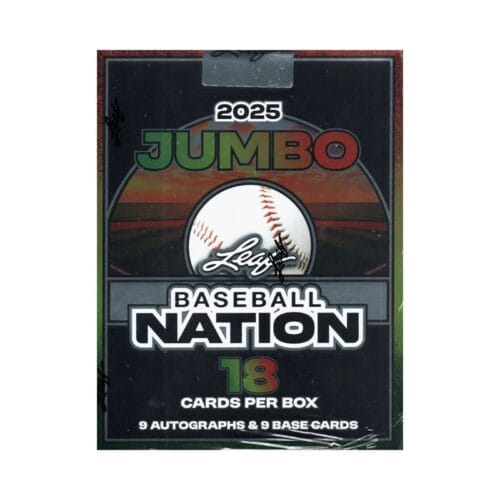 2025 Leaf Baseball Nation Hobby Jumbo Box