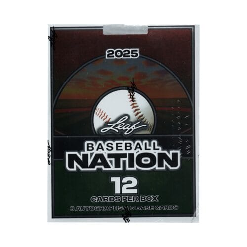 2025 Leaf Baseball Nation Hobby Box
