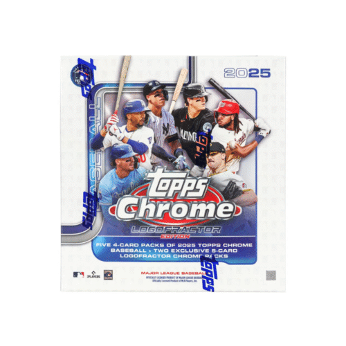 2025 Topps Chrome Baseball Logofractor Edition Box 2025 Topps Chrome Baseball Logofractor Edition Box