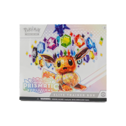 Pokemon Scarlet and Violet Prismatic Evolutions Elite Trainer Box Pokemon Scarlet and Violet Prismatic Evolutions Elite Trainer Box