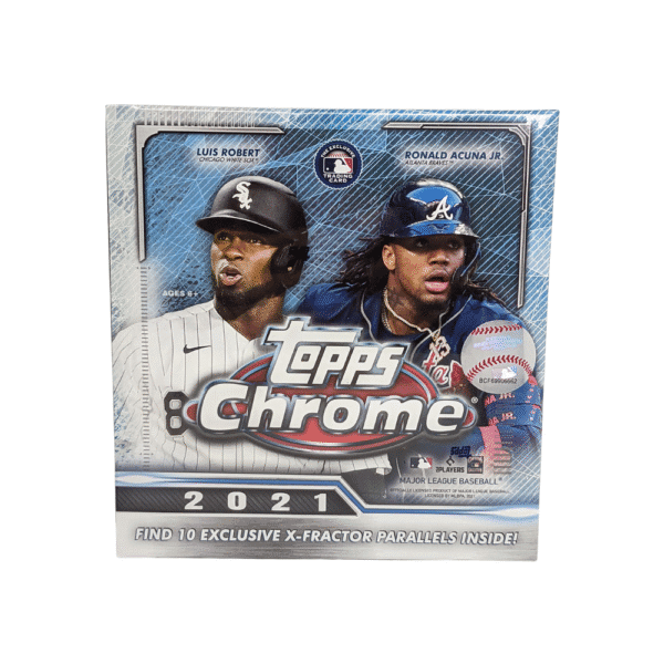 2021 Topps Chrome Baseball Mega Box