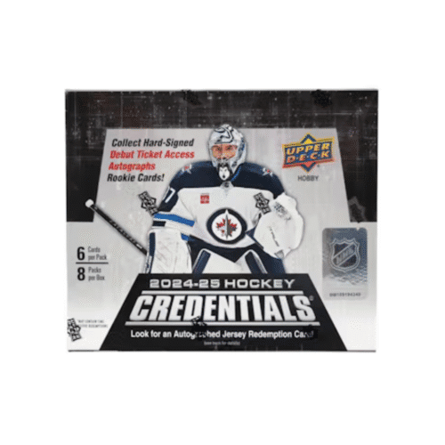 2024-25 Upper Deck Credentials Hockey Hobby Box 2024-25 Upper Deck Credentials Hockey Hobby Box