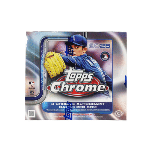 2025 Topps Chrome Baseball Jumbo Hobby Box 2025 Topps Chrome Baseball Jumbo Hobby Box