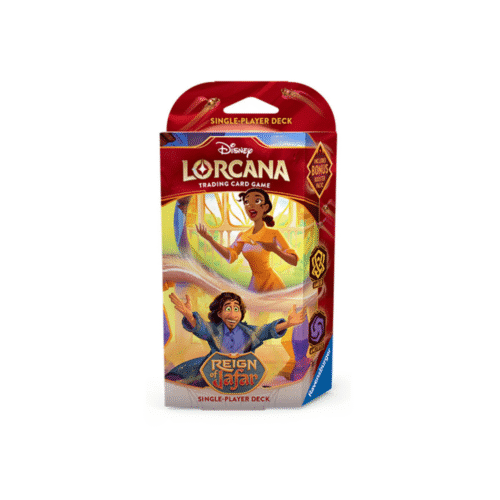 Disney Lorcana Reign of Jafar Starter Deck Amber and Amethyst Disney Lorcana Reign of Jafar Starter Deck Amber and Amethyst