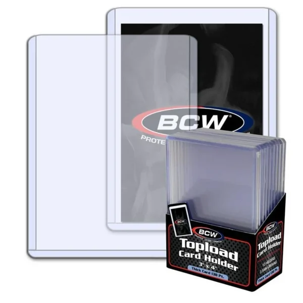 BCW 138 PT Card Toploader Pack of 10