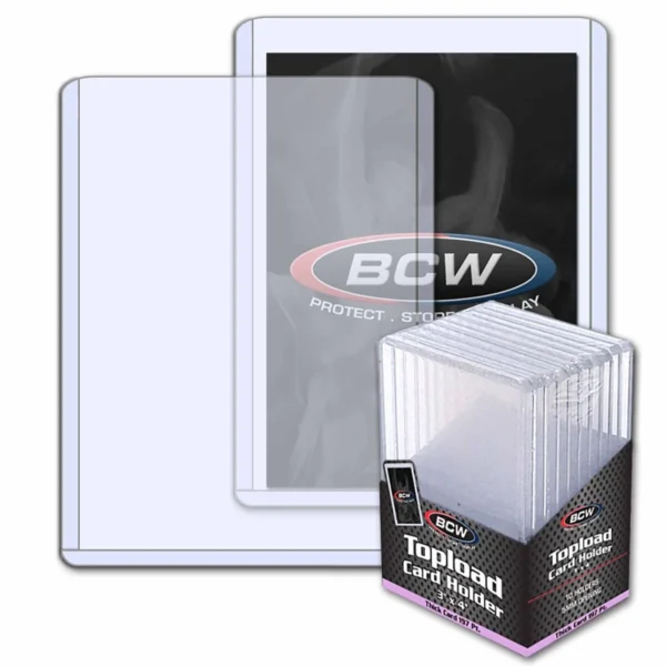 BCW 197 PT Card Toploader Pack of 10