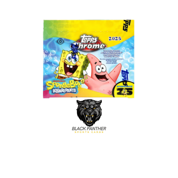 2025 Topps Chrome Spongebob 25th Anniversary Hobby Box