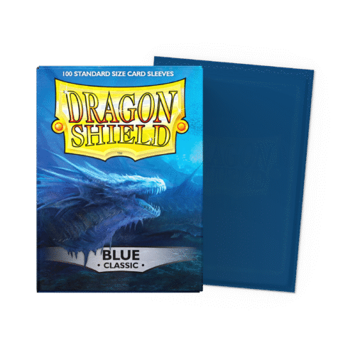 Dragon Shield Classic Blue 100 Standard Card Sleeves Dragon Shield Classic Blue 100 Standard Card Sleeves