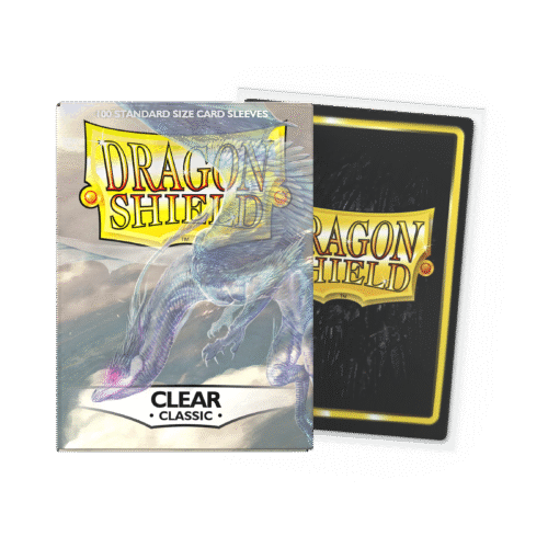 Dragon Shield Classic Clear 100 Standard Card Sleeves Dragon Shield Classic Clear 100 Standard Card Sleeves
