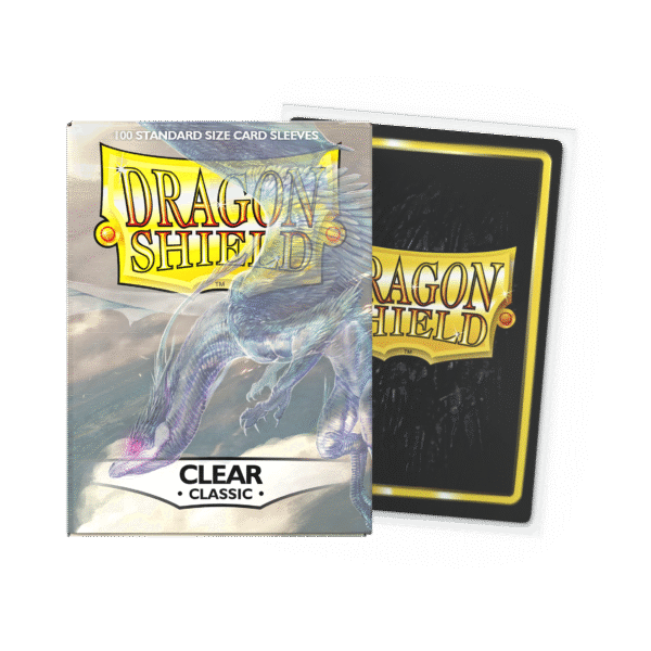 Dragon Shield Classic Clear 100 Standard Card Sleeves