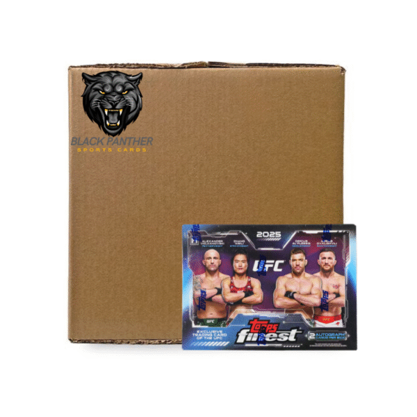 2025 Topps Finest UFC Hobby 8 Box Case 2025 Topps Finest UFC Hobby 8 Box Case