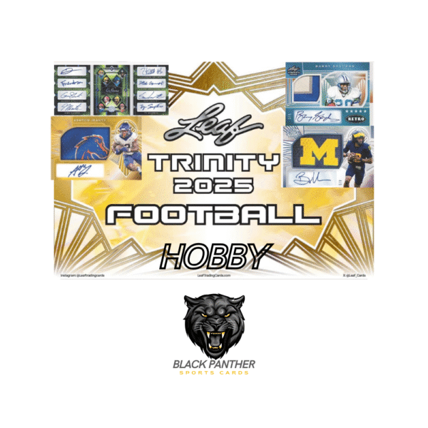 2025 Leaf Trinity Football Hobby Box 2025 Leaf Trinity Football Hobby Box