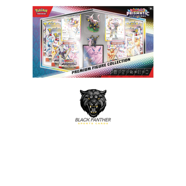 Pokemon Scarlet & Violet Prismatic Evolutions Premium Figure Collection Box