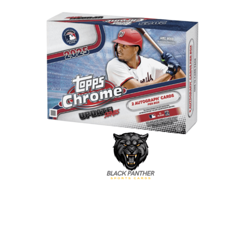 2025 Topps Chrome Update Series Baseball Breakers Delight Box
