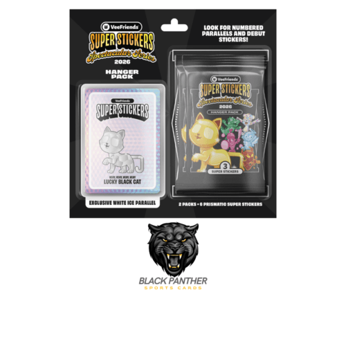 2026 VeeFriends Super Stickers Spectacular Series White Ice Hanger Box 2026 VeeFriends Super Stickers Spectacular Series White Ice Hanger Box