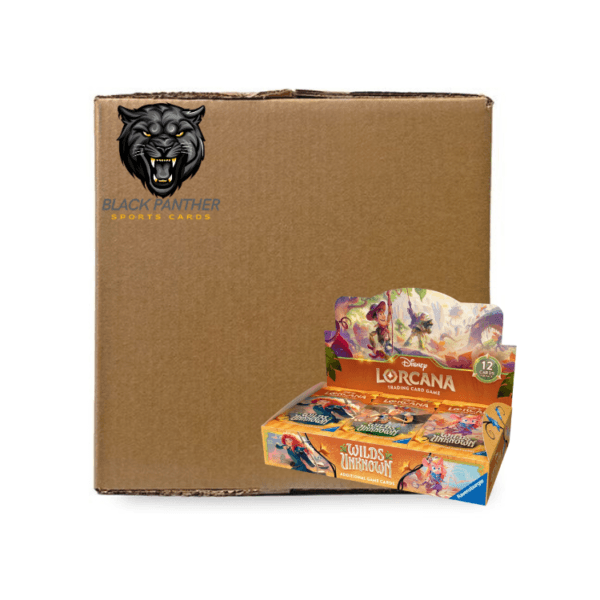 Disney Lorcana TCG Wilds Unknown Booster 4 Box Case Disney Lorcana TCG Wilds Unknown Booster 4 Box Case
