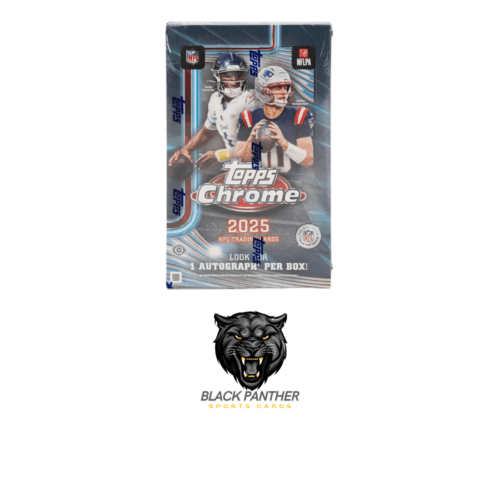 2025 Topps Chrome Football Hobby Box 2025 Topps Chrome Football Hobby Box