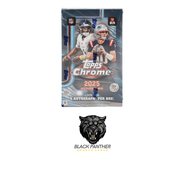 2025 Topps Chrome Football Hobby Box