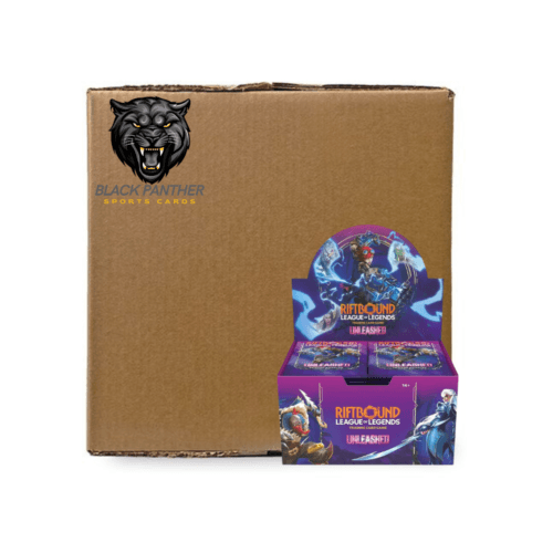 Riftbound League of Legends TCG Unleashed Booster 6 Box Case Riftbound League of Legends TCG Unleashed Booster 6 Box Case