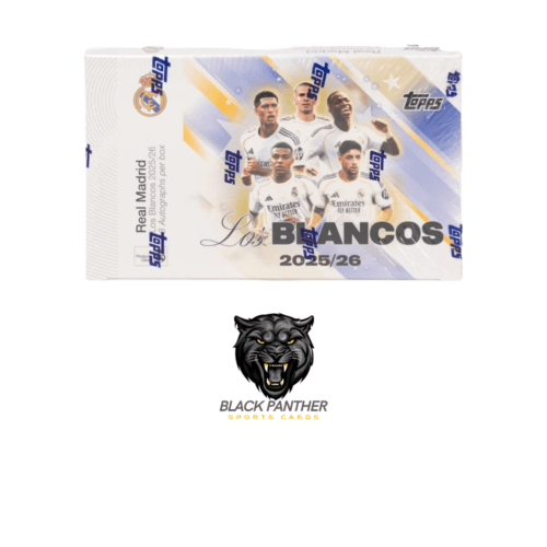 2025-26 Topps Real Madrid Los Blancos Hobby Box 2025-26 Topps Real Madrid Los Blancos Hobby Box