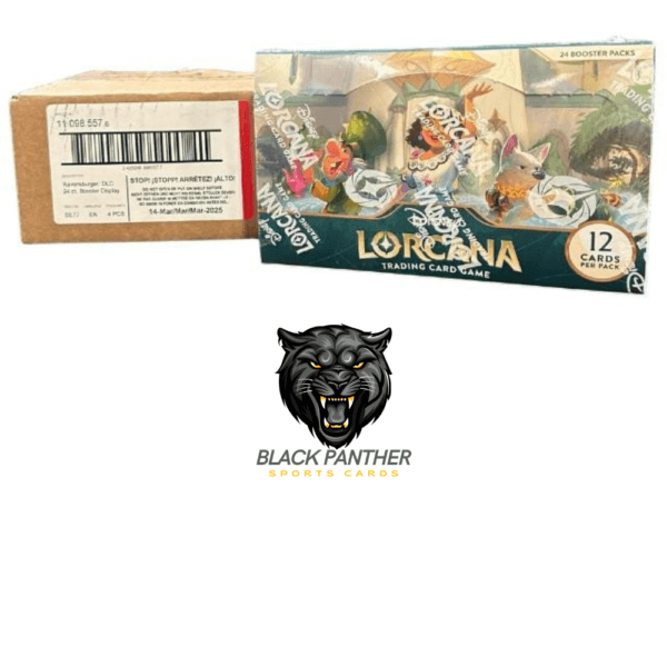 Disney Lorcana TCG Archazias Island Booster 4 Box Case
