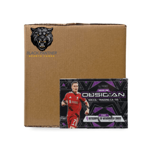 2025-26 Panini Obsidian Soccer Hobby 12 Box Case 2025-26 Panini Obsidian Soccer Hobby 12 Box Case