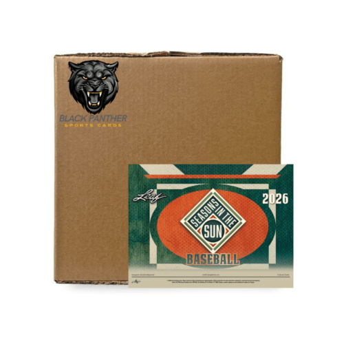 2026 Leaf Seasons in the Sun Baseball Hobby 10 Box Case 2026 Leaf Seasons in the Sun Baseball Hobby 10 Box Case