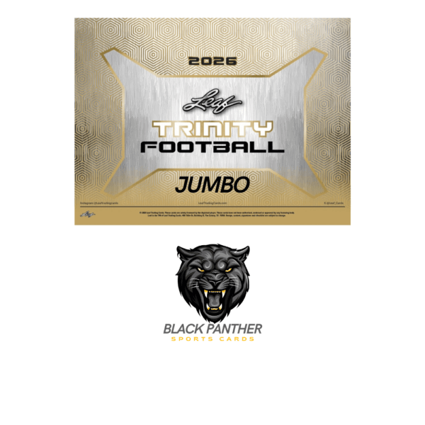 2026 Leaf Trinity Football Jumbo Box