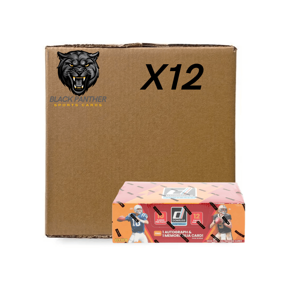 2026 Panini Donruss Football Hobby 12 Box Case