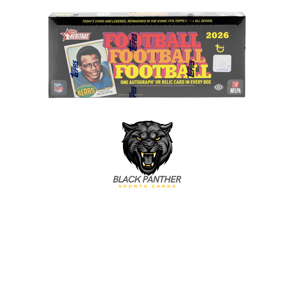 2026 Topps Heritage Football Hobby Box